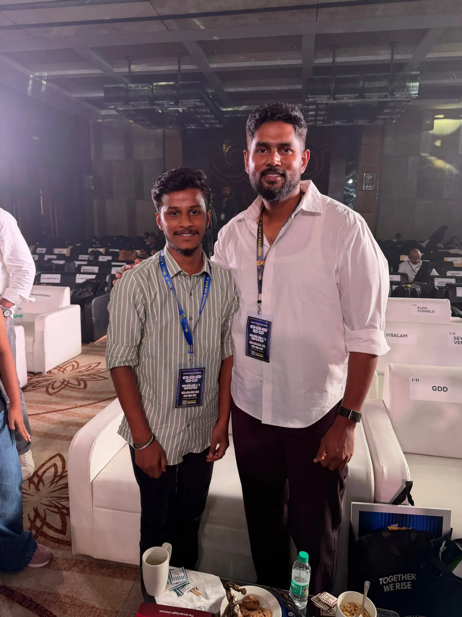 Jothi Swaroop with Aathitiyan V S